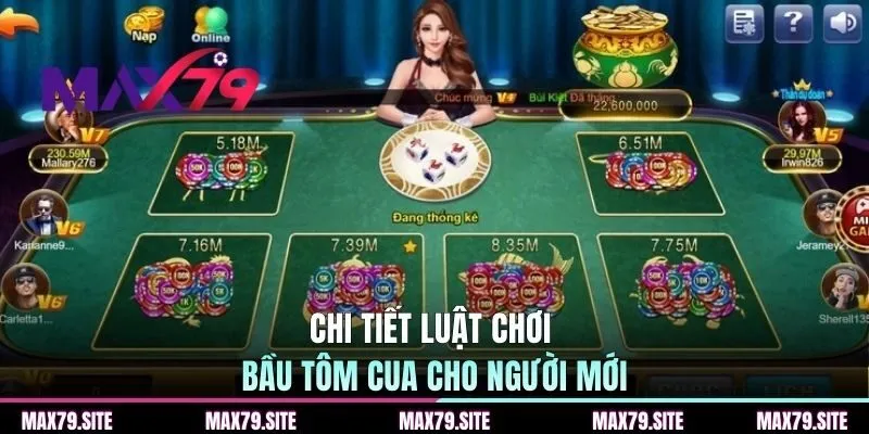 Chi tiết luật chơi bầu tôm cua cho người mới gia nhập