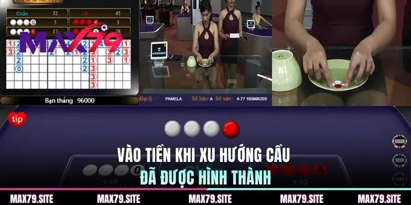 Vào tiền khi xu hướng cầu đã được hình thành